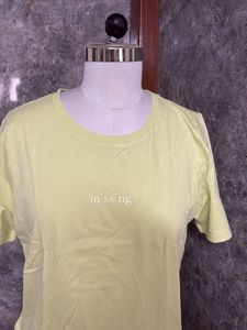 Lime Green Graphic T-Shirt