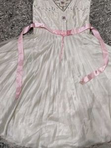 Elegant White Party Dress