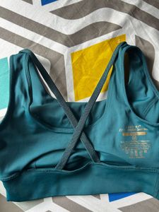 Teal Active Sports Bra