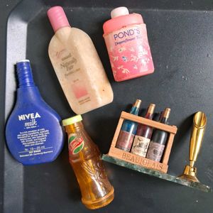 Vintage Miniature Cosmetic bottle Collection