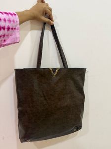 Chic Brown Tote Bag