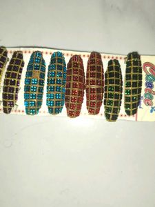 Sparkling saree Clips Set