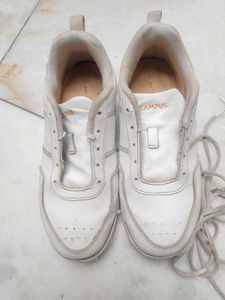 used Campus White Casual Shoes