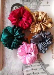 Set of 3 Satin Scrunchies
