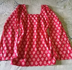 Rajasthani Cotton Adjustable Tie-back kurti
