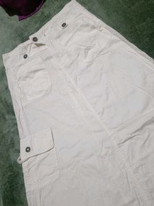 White Colour Skirt