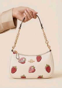Coach  Monogram Shoulder Bag