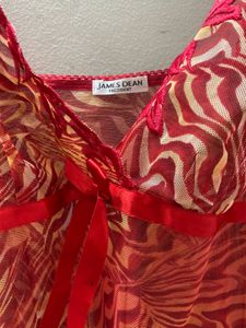 Patterned Slip Dress