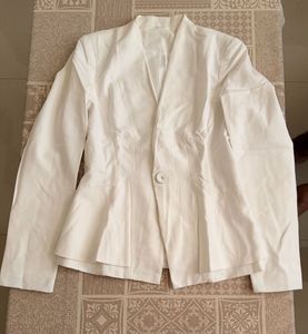 Elegant White Blazer