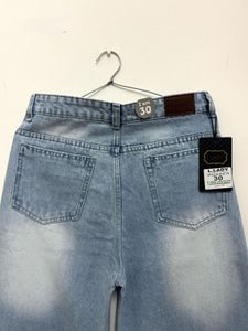 Wide Leg Denim Jeans