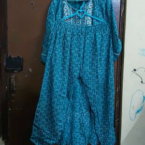 Beautiful Teal Kurta Set