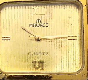 Mowaco Vintage gold plated watch