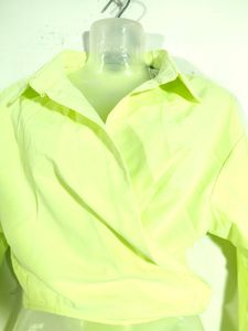 Misspap Light Neon green Wrap Shirt (Women's)