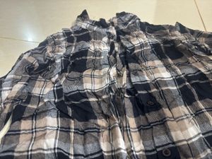 Checked Long Sleeve Shirt