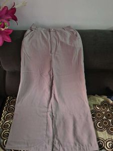 Light Purple Wide Leg formal Pants