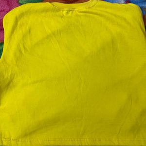 Strong Yellow Long Sweat top