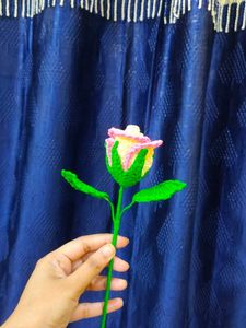 Crochet Rose Flower Handmade