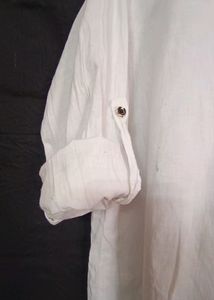 White Korean Kurta