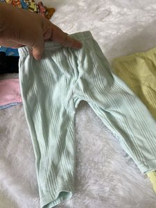 Pack of 5 Baby Girls Thermal pants for winter