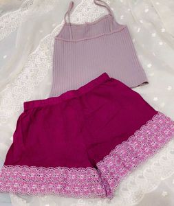 Cute Pajama embroidery set