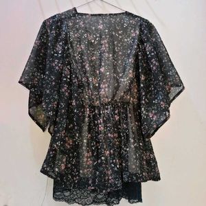 Coquette Laced Top