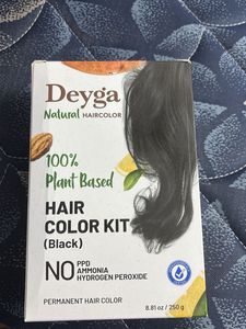 Deyga Natural Black Hair Color Kit