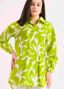 Beautiful Pure Cotton High- Low Shirt