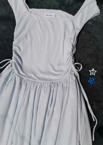 Light Blue Maxi Dress.