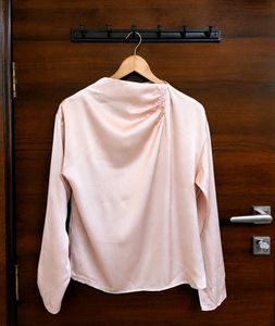 MADAME Pink Regular Fit Top