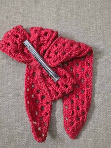 Handmade Crochet Hair Bow