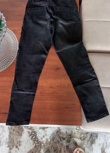 Classic Black Wash Denim Jeans