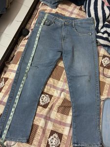 Light Wash Denim Jeans