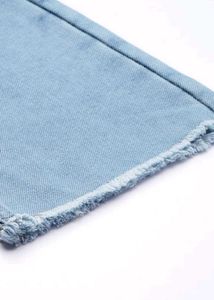 HERE&amp;NOW  High Waisted Light Wash Straight Leg Jea