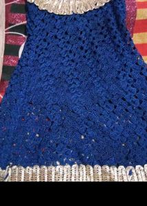 Cute Blue &amp; Silver Kids Outfit Combo