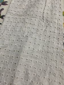 White Eyelet Pants