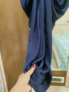 Flowy Navy Blue Dress