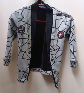 Boys Velvet Blazer