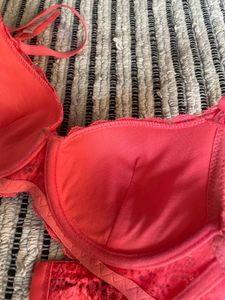 Neon Pink Bra