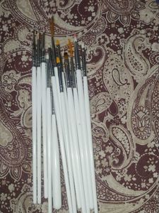 Set of 12 nail extension Brushes