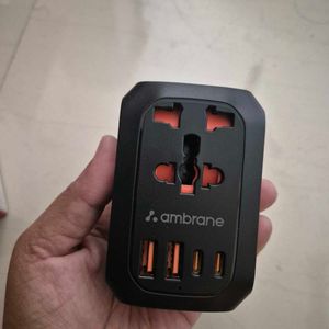 Ambrane Multiport Travel Adapter