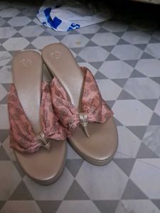 House of Pataudi Floral Wedges