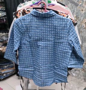 Blue Checked Shirt