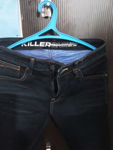 Classic Dark Wash Denim Jeans