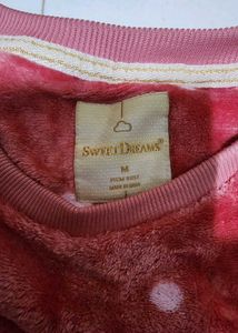 Luxe Peach Night Suit By Sweet Dreams