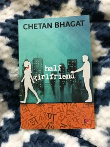 🆕 Half Girlfriend Book Chetan Bhagat Paperback