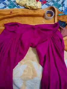 Rose Colour Patyala Salwar