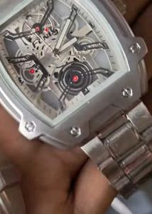 Fenix Premium Skeleton Dial Metal Watch