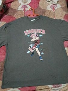 Sakura Naruto Graphic T-Shirt