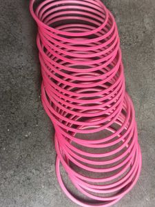 Vibrant Pink Bangle Set