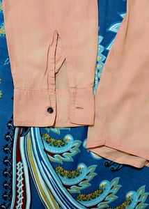 Peach Button-Down Shirt
